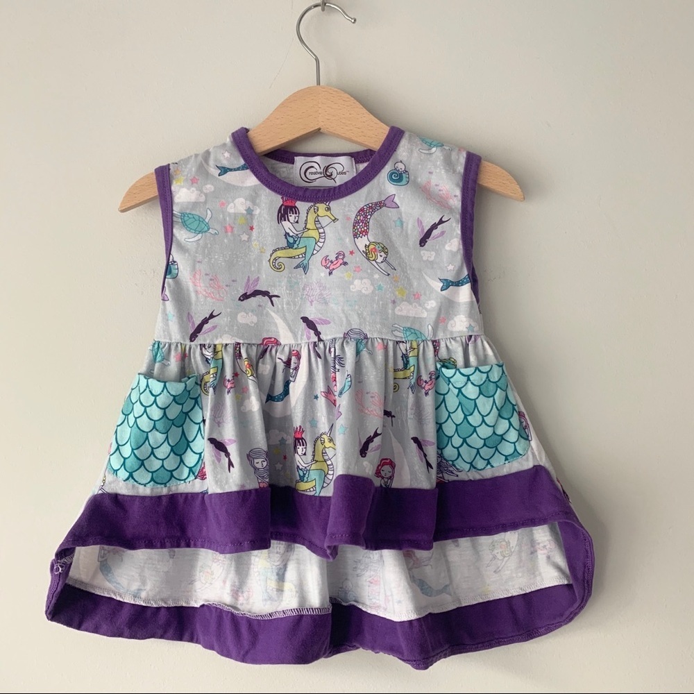 Creative Cuties Mermaid Top